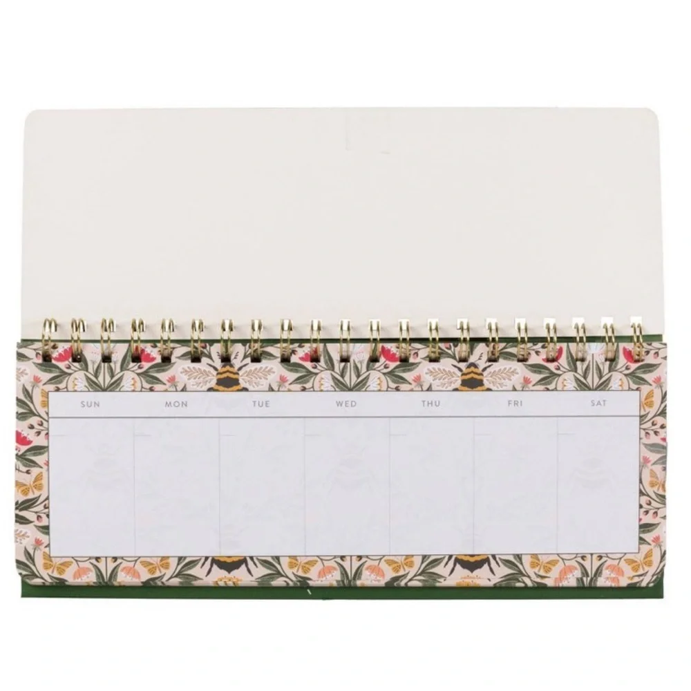 Fringe Desktop Bee Theme Easel Weekly Undated Planner
